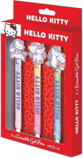 Hello Kitty set de bolígrafos de gel borrables (3 uds.)