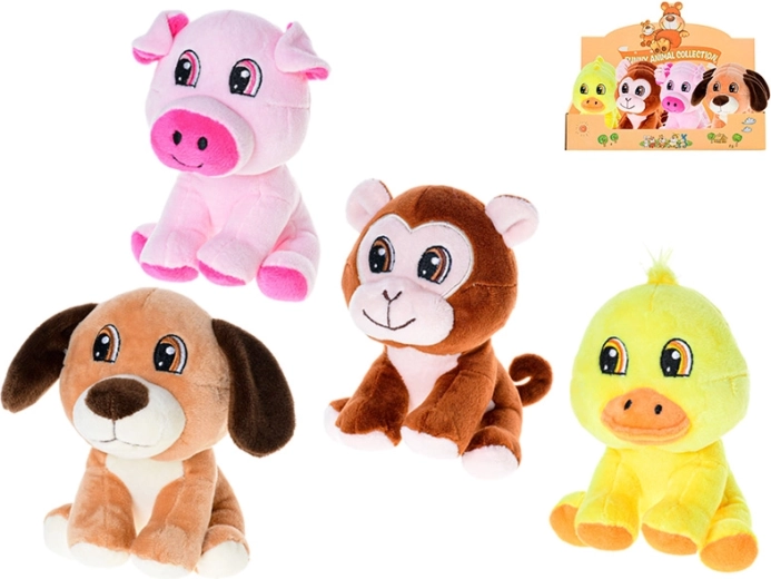 Animalito de peluche de 14 cm para bebés y niños