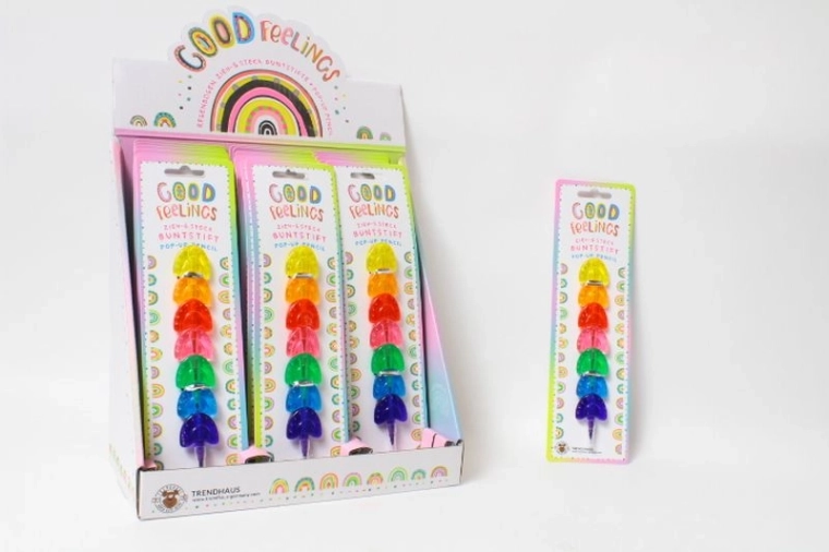 Rotulador apilable Trend con 7 colores