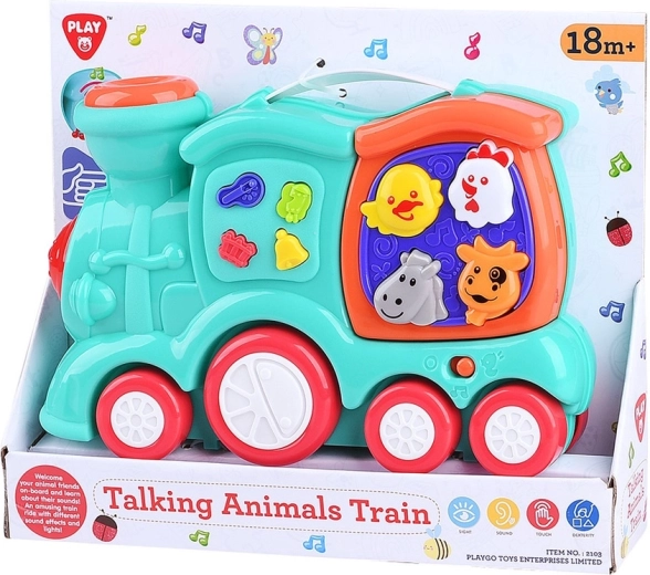 Tren musical de granja Playgo
