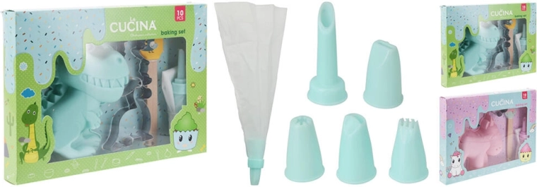 Set infantil de repostería de 10 piezas