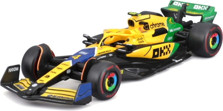 Bburago RACE – modelo F1 MCLAREN MCL38 Senna Edition Lando Norris 1:43