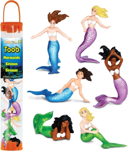 Safari Ltd. tubo de sirenas (6 figuras)
