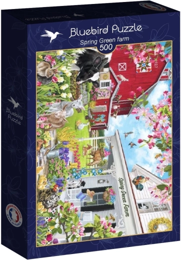 Puzzle Bluebird granja Spring Green 500 piezas