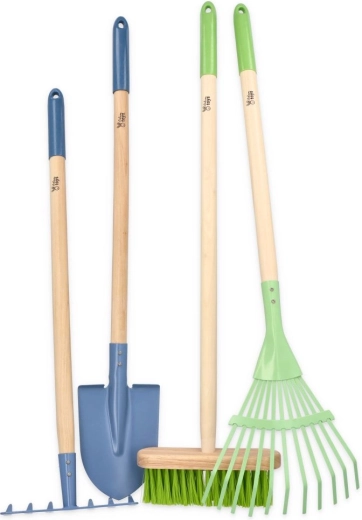 Set de herramientas de jardinería grandes Adam Toys