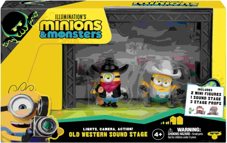 Minions 3 mini figuras pack de 2 (surtido) - 1 unidad