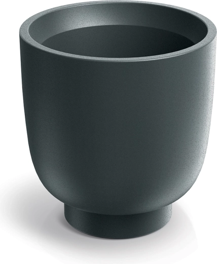 Maceta Vivo Round Midl 40 cm grafito