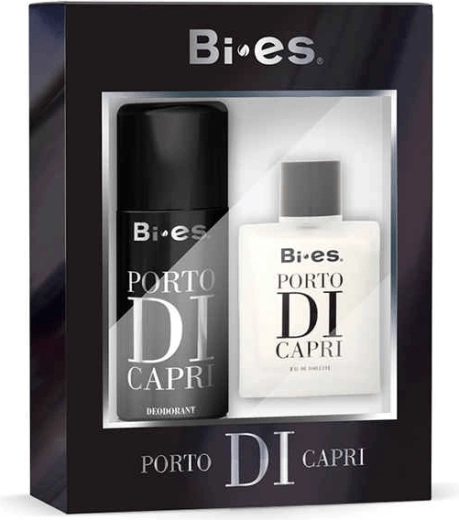 Bi-Es Porto di Capri set de regalo para hombre – desodorante 150 ml + aftershave 100 ml