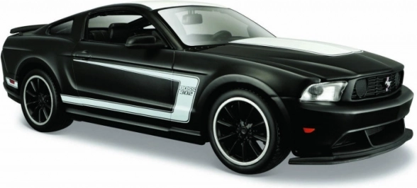 Modelo compuesto FORD MUSTANG BOSS 302 negro 1:24