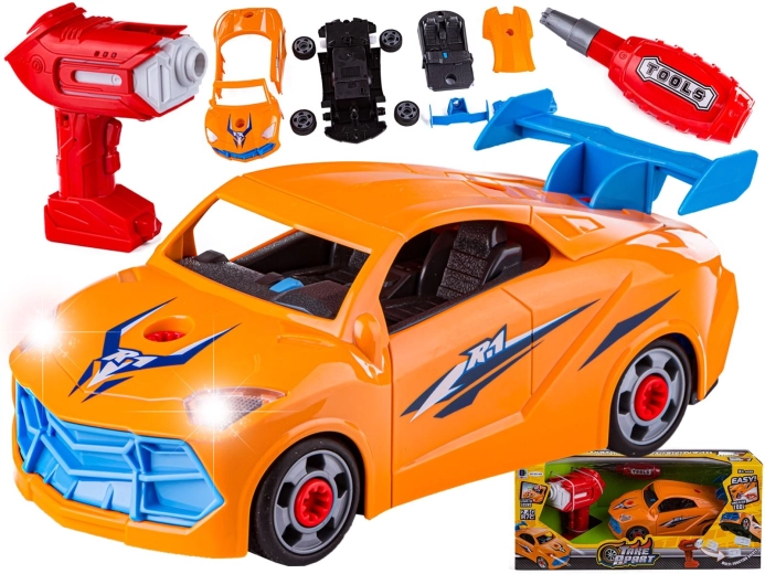 Coche RC Lamborghini desmontable 2,4 GHz con taladro/destornillador