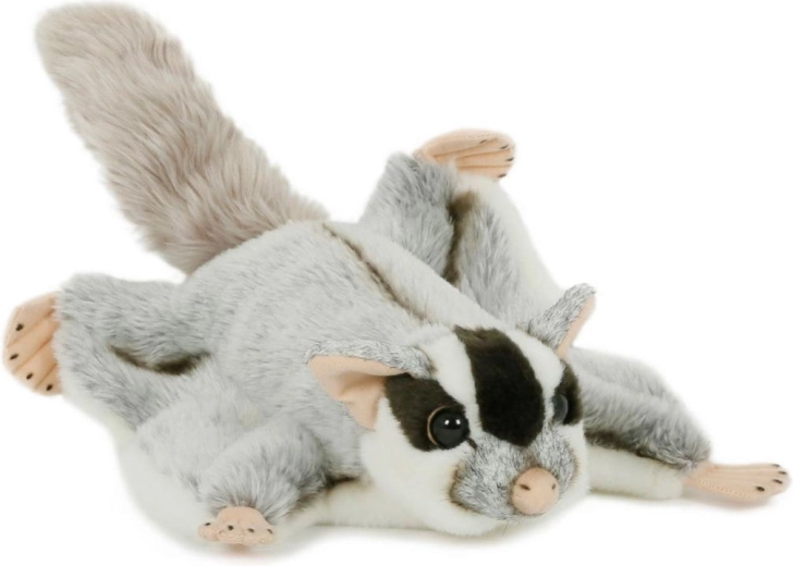 Peluche de ardilla voladora gris 38 × 27 cm