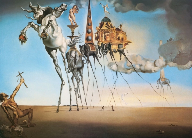 Puzzle La tentación de San Antonio 1000 piezas EUROGRAPHICS
