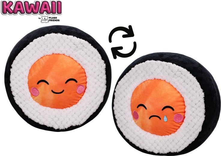 Sushi de peluche salmón 25 cm Plush Friends Kawaii - 1 pieza