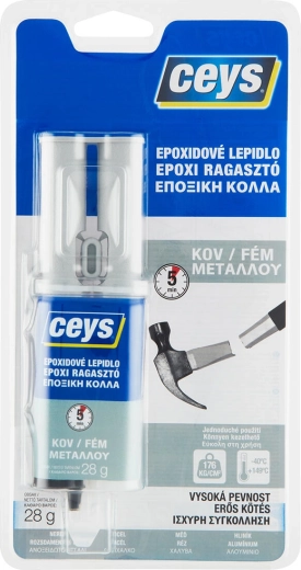 Adhesivo epoxi para metal 28 g EPOXICEYS