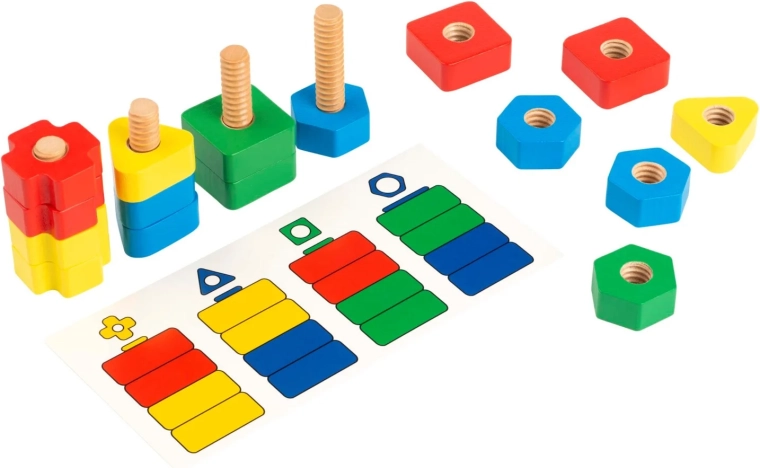 Toys for Life tuercas y tornillos