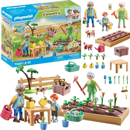 Playmobil Country Huerto de verduras en casa de los abuelos