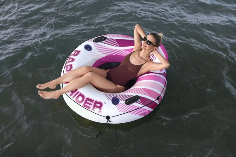 Rueda hinchable HYDRO-FORCE RAPID RIDER rosa 135 cm