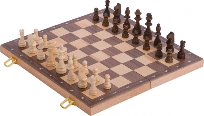 Ajedrez de madera 38 × 38 cm