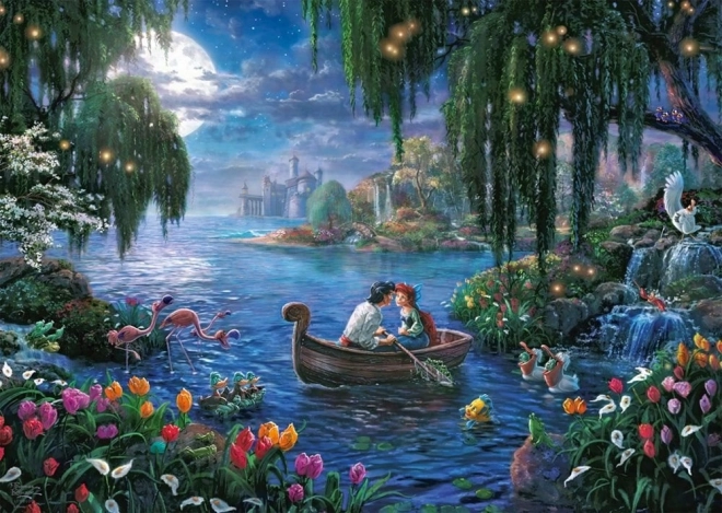 Puzzle La Sirenita y el Príncipe ERIC 1000 piezas – SCHMIDT