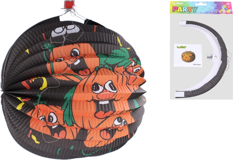 Bola de farolillo calabaza 25 cm