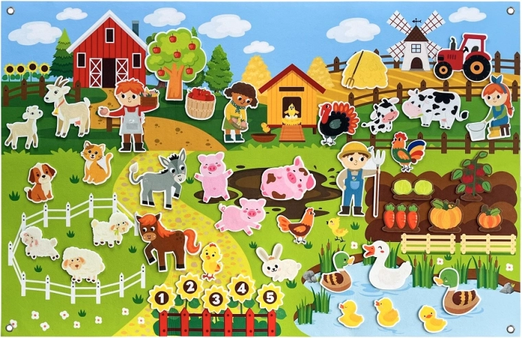 2Kids Toys pared de juego interactiva granja