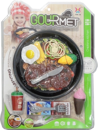 Set de cocina – alimentos y accesorios para niños