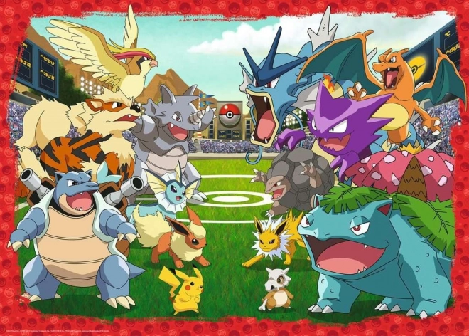 Puzzle de 1000 piezas POKEMON Batalla definitiva Ravensburger