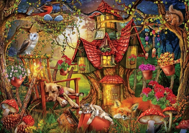 Puzzle Tiempo de sueño 1000 piezas