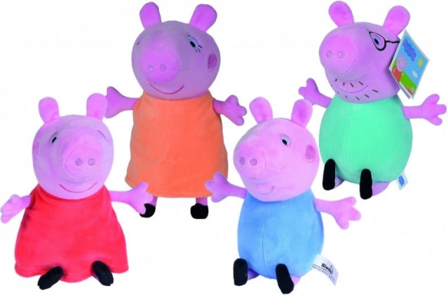 Muñeco de peluche CERDITA PEPPA – surtido de personajes 16–20 cm