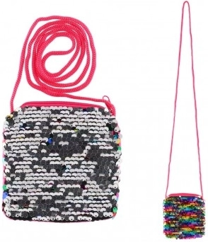 Bolso con lentejuelas reversibles de colores