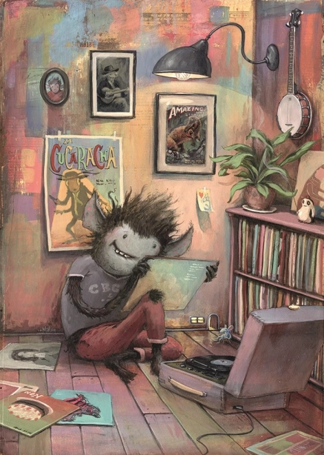 Rompecabezas HEYE Zozoville Monstruo de Vinilo 1000 piezas