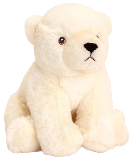 KEEL oso polar de peluche 18 cm