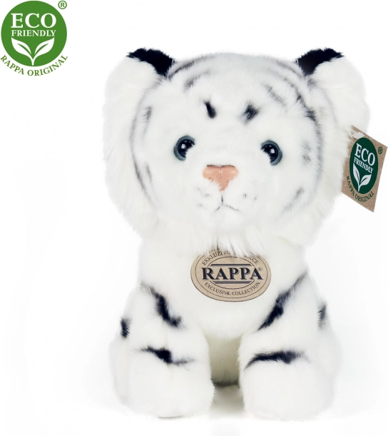 Tigre de peluche blanco 18 cm ECOLÓGICO