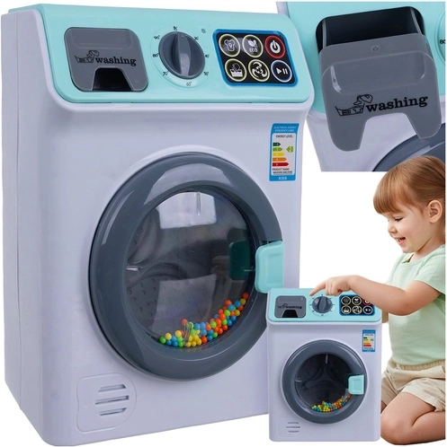 Lavadora infantil interactiva