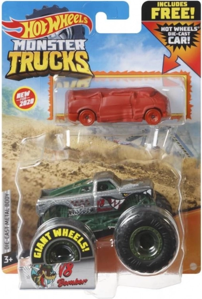 Hot Wheels Monster Trucks 1:64 con coche de juguete – Skeleton
