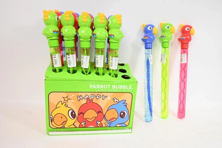 Burbujas de jabón con motivo de pájaro 35 cm (18 uds)