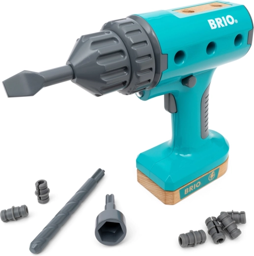 BRIO Builder taladro inalámbrico para niños