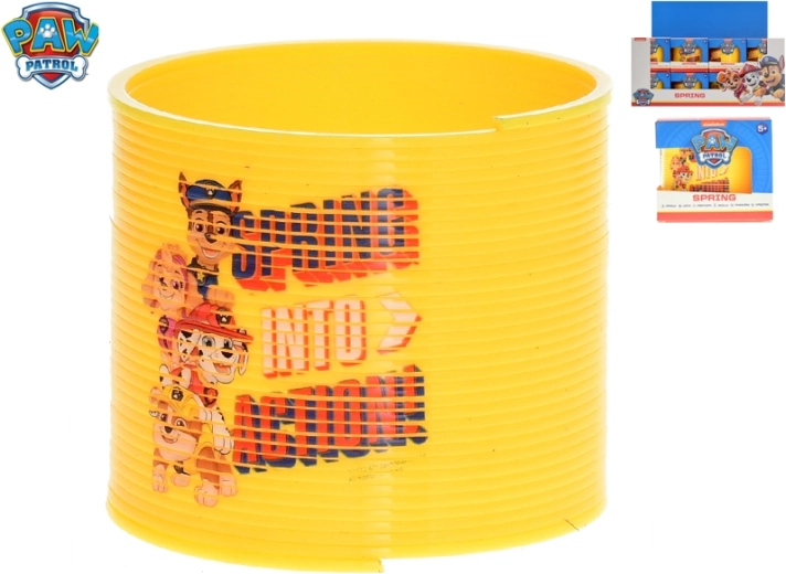 Espiral mágica PATRULLA CANINA – juguete de plástico amarillo para niños a partir de 5 años