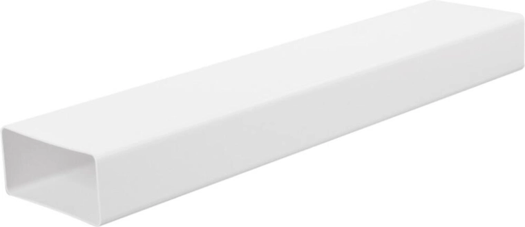 Canal de ventilación plano 0,5 m 220 × 55 mm