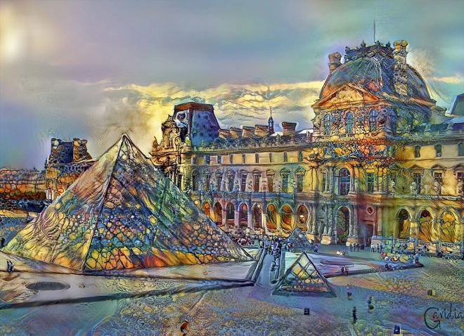 Puzzle Bluebird Museo del Louvre, París 1000 piezas