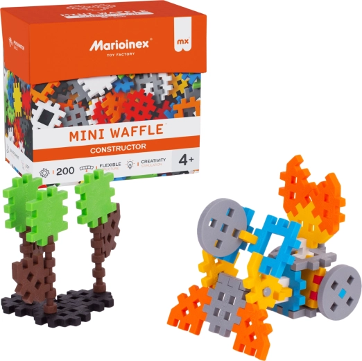 Juego de construcción Mini Waffle Constructor 200 piezas MARIOINEX