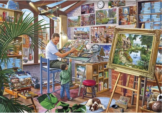 Puzzle obra de arte – 2000 piezas GIBSONS
