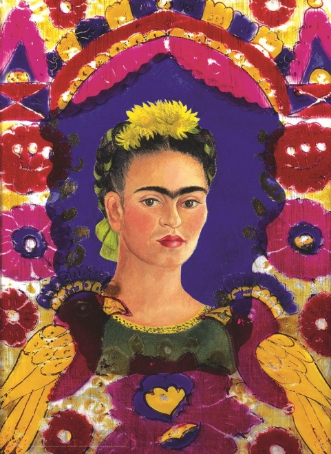 Puzzle Autorretrato Frida Kahlo 100 piezas