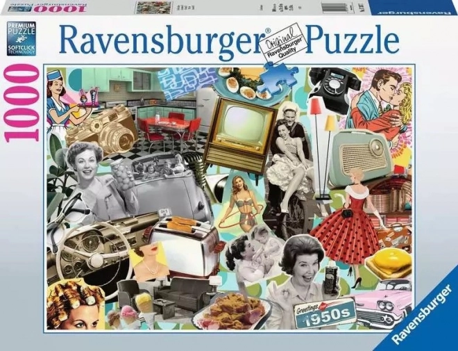 Puzzle de 1000 piezas Años 50 Ravensburger
