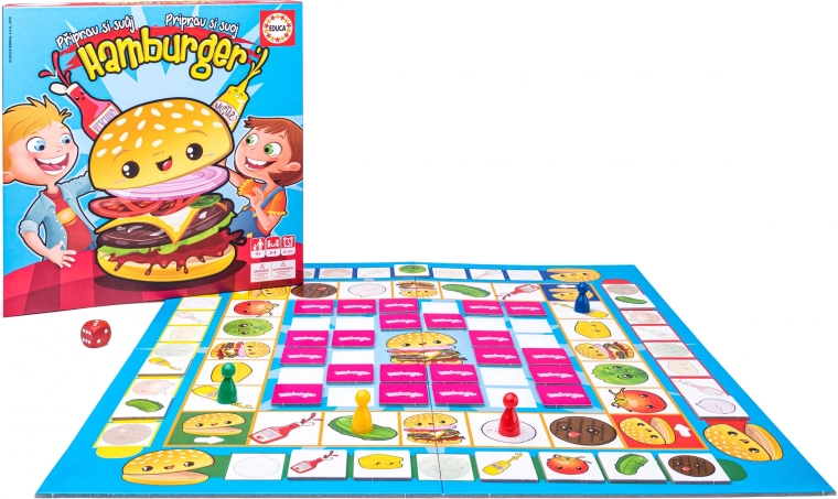 Juego: Prepara tu propia hamburguesa