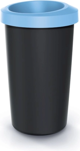 Papelera Compacta R Drop 25 l azul claro