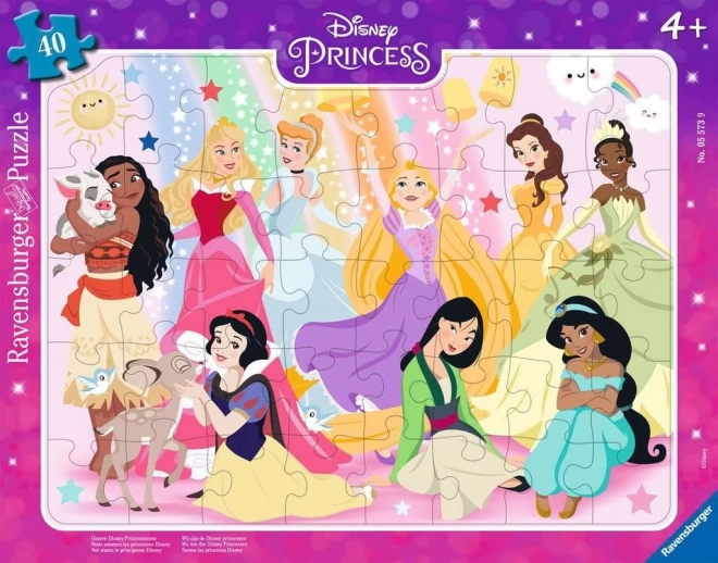 Puzzle Disney Princesas 40 piezas