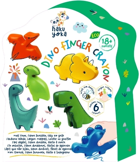 Ceritas de dedos Dinosaurios para los más pequeños