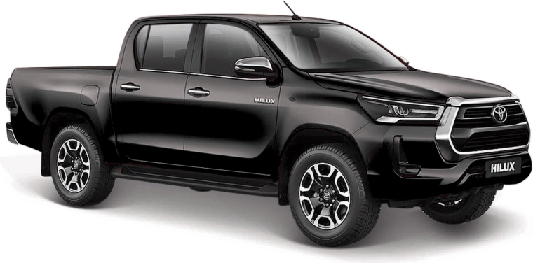 Maisto Special Edition Toyota Hilux negra 1:24