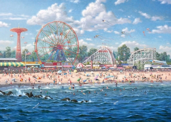 Puzle Coney Island 1000 piezas SCHMIDT